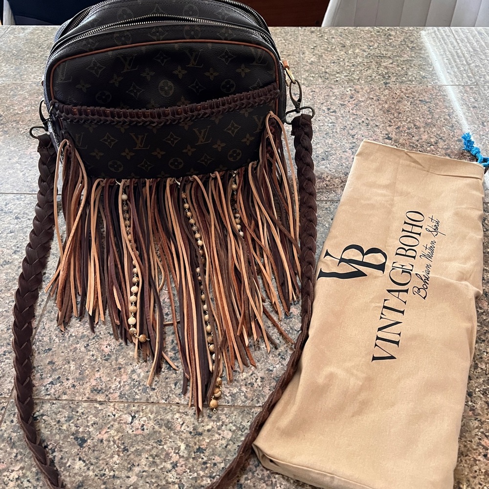 Vintage Boho LV Bag